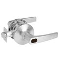 Yale Grade 1 Entry Cylindrical Lock, Monroe Lever, LFIC 6-Pin Less Core, Satin Chrome Finish, Non-handed MO5407LN ICLC 626
